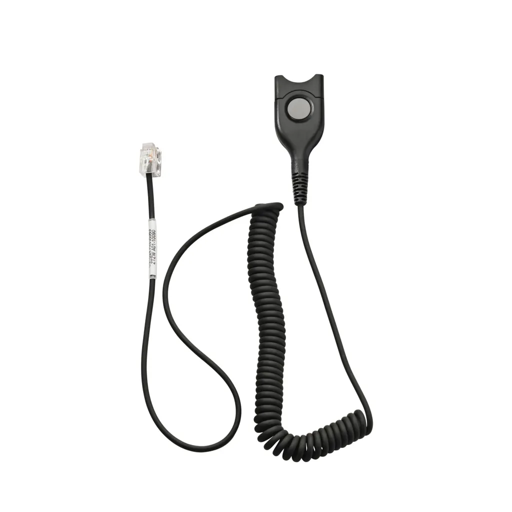 Câble Spiralé EPOS CSTD 08 EasyDisconnect vers RJ9 Haute Résistance