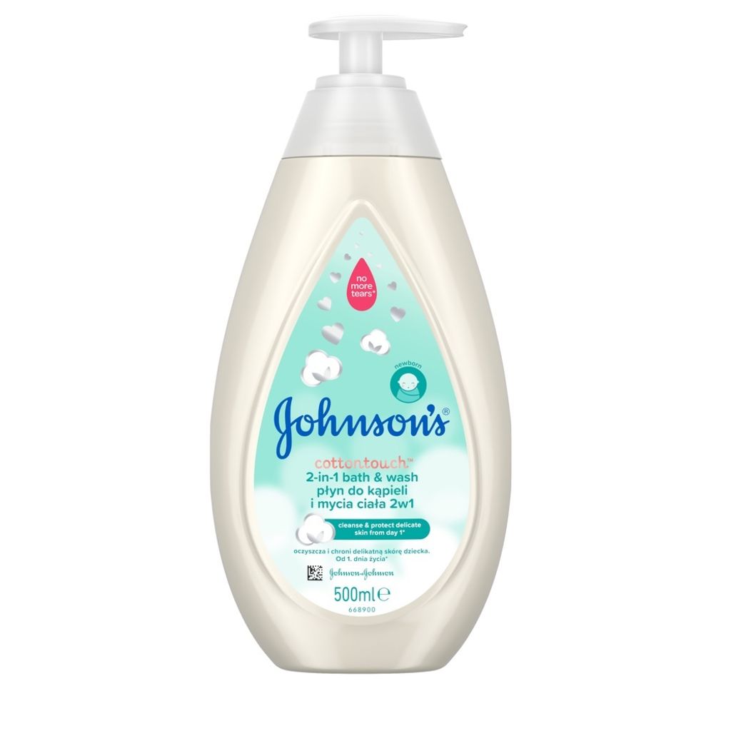 Jemný tělový a koupelový olej Johnson's Bavlna Touch, 500ml Obrázek produktu 