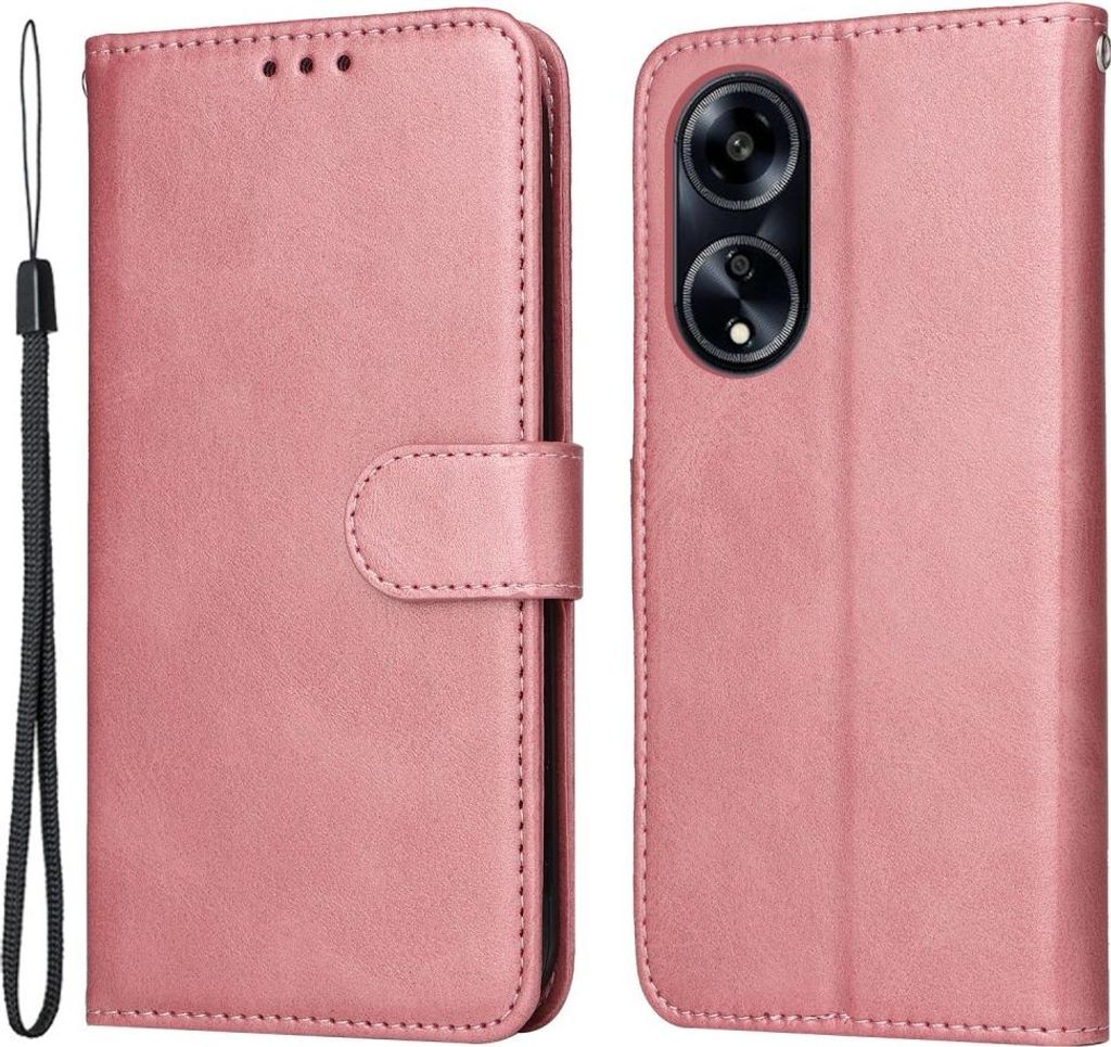 OPPO A98 Hülle - Coverup Klapphülle - Roségold