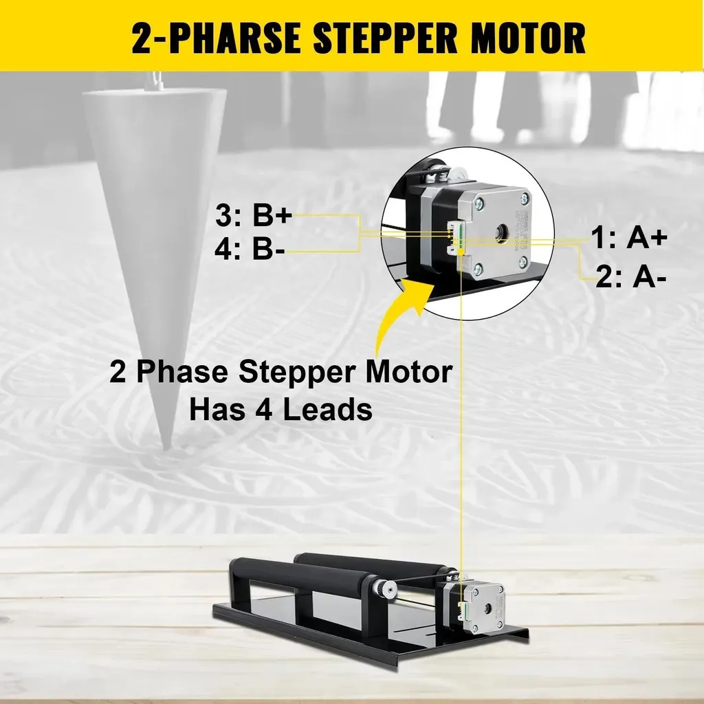 Accessoire de gravure rotative pour verres et objets cylindriques - 4