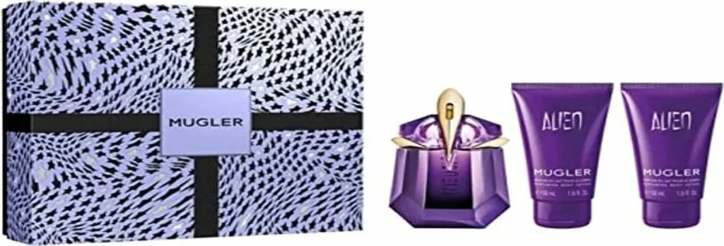 Set Cadeau Parfum Femme Alien Mugler 30ml avec 2 Soins Corps Hydratants