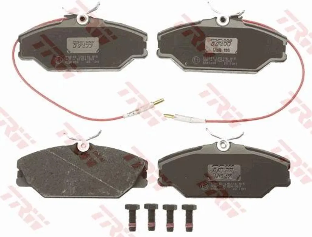 Plaquettes de frein TRW GDB1030 silencieuses et durables pour Laguna II