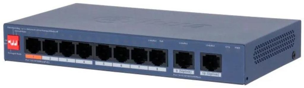 Dahua Cs4010-8et2gt-60 Switch One Size / EU Plug 220V One Size