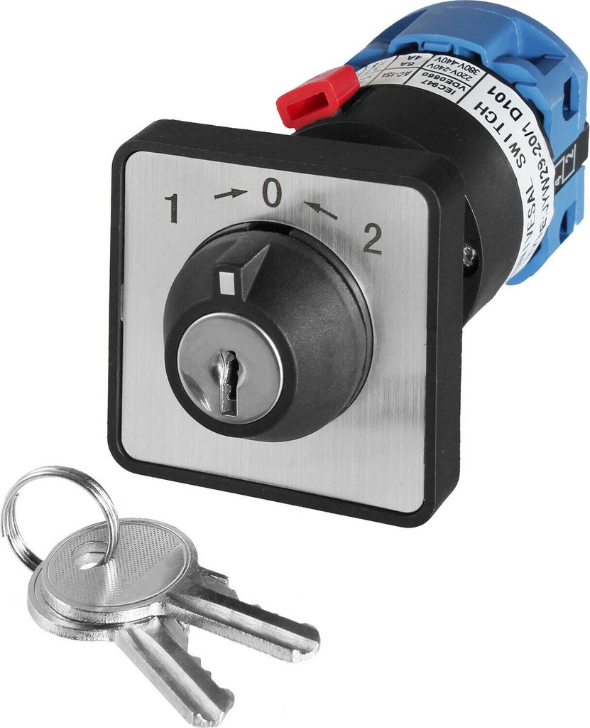 Schlüsselschalter Drehschalter Nockenschalter Hauptschalter Motor Schalter E