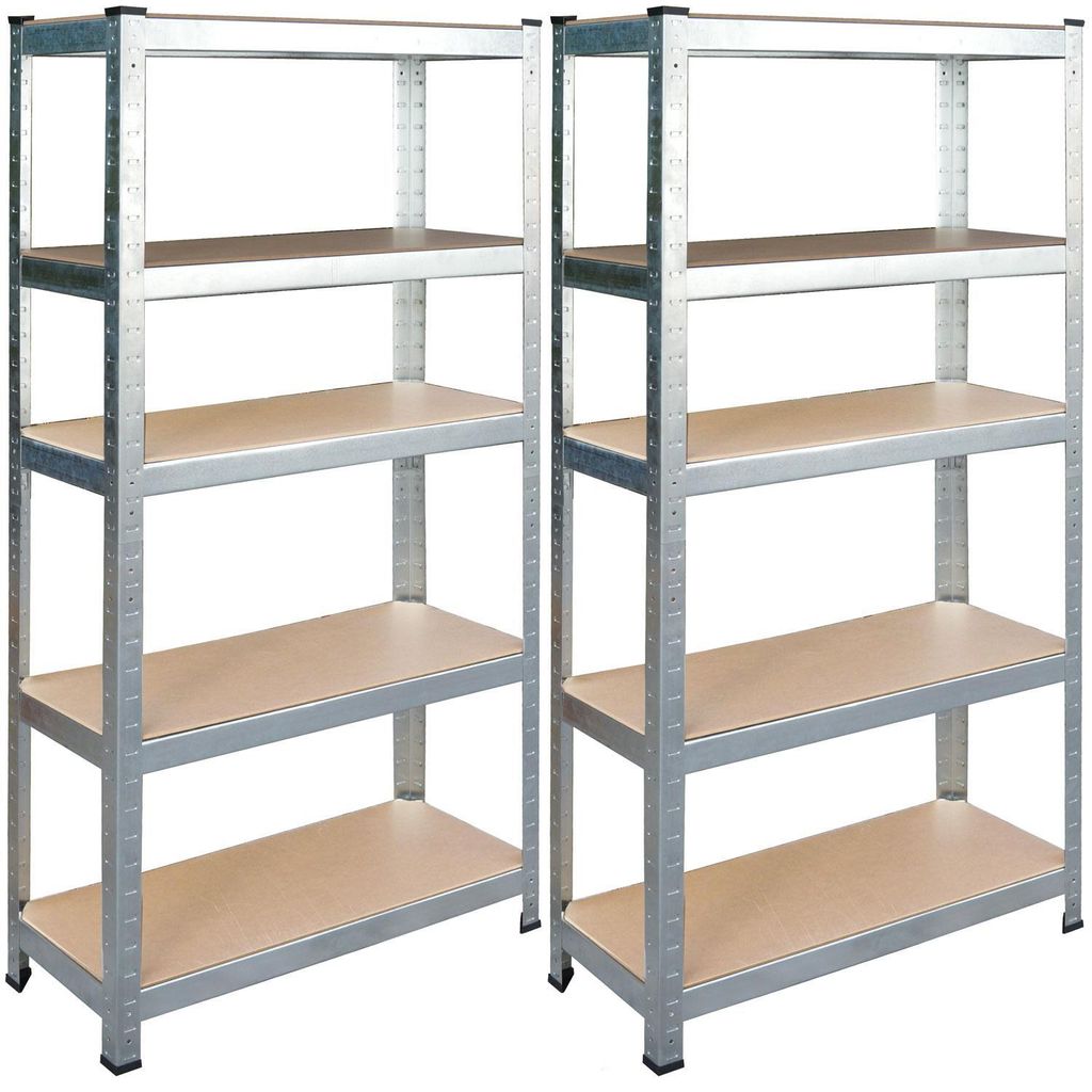 Humberg HR-810 Kovový regál, 150 x 75 x 30 cm, sada 2 ks Obrázek produktu 