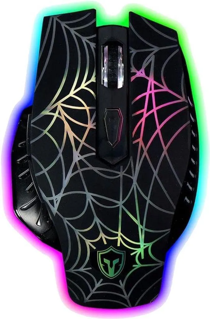 Souris de jeu optique 6 boutons avec réglage DPI et design ergonomique