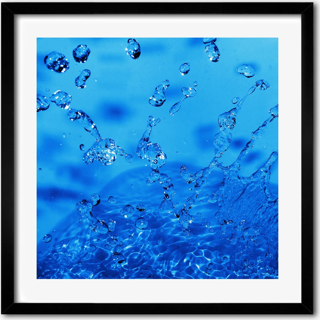 Bild - 50 cm x 50 cm - MDF - Rahmen, Wandkunst - Produktbild 