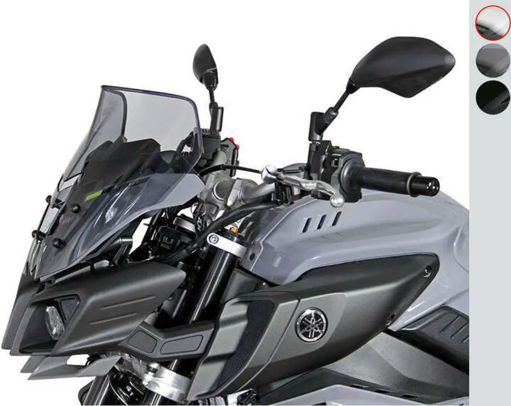 Spoiler MRA NS incolore pour Yamaha MT-10 et SP RN45 - Bulle de sport