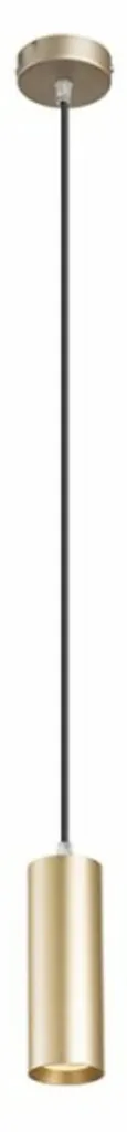 Suspension Design MAVRO Or LED 12W : Éclairage Chaud pour Îlot Central