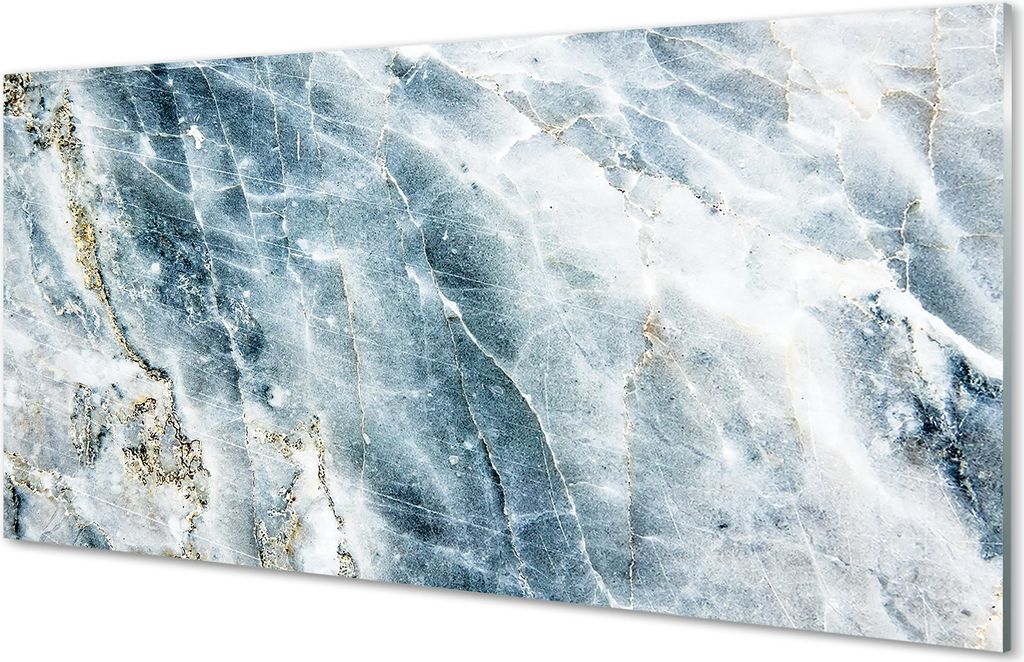 Glasbilder 120x60 Wandkunst Marmorsteinmauer