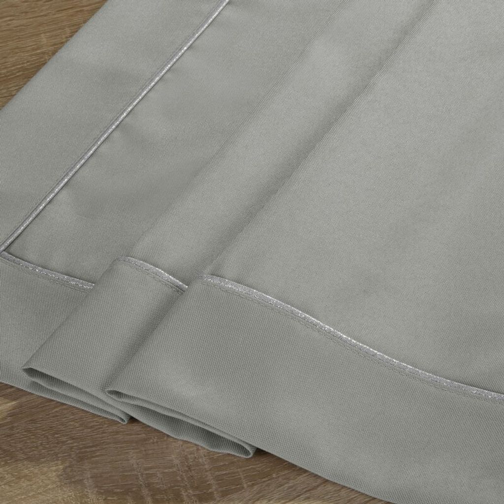 Festliche Tischdecke Tischdekoration KARIN silber 30x40 x4 Set