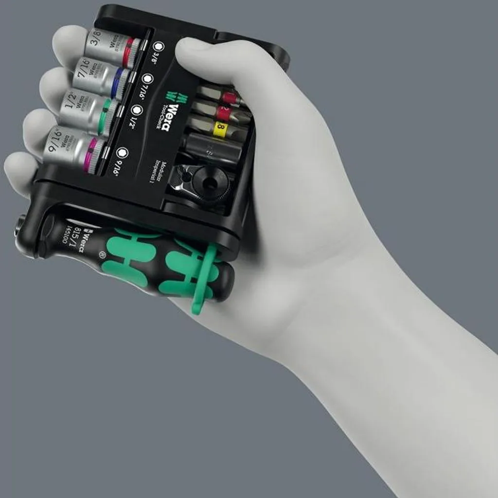 Mini Coffret de Cliquet et Embouts Wera Tool-Check Modular 21 Pièces