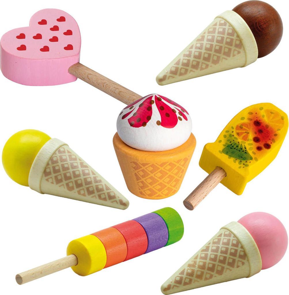 Erzi Kaufladenzubehör-Set Eis-Mix Produktbild 