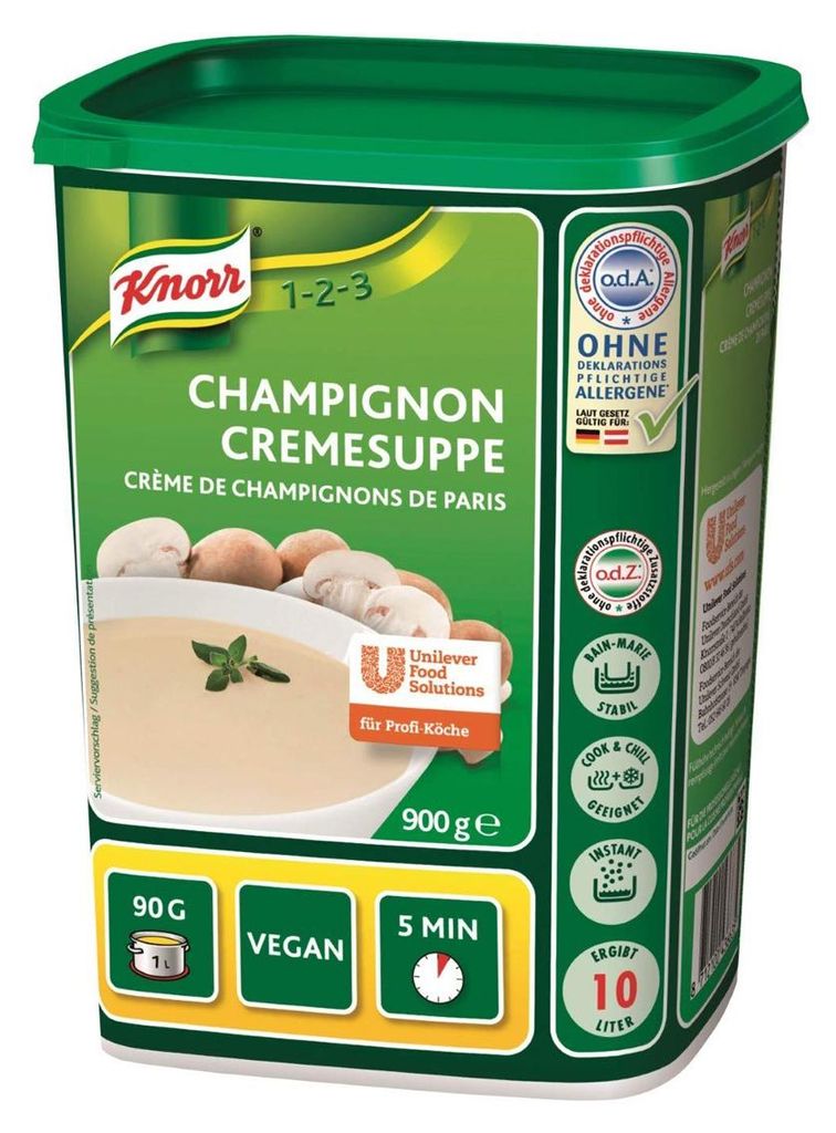 Knorr Soupe crème de champignons Vegan en gros pour Gastro Image du produit 