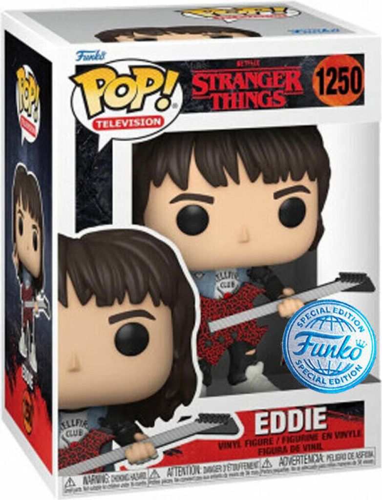 Stranger Things - Eddie 1250 Special Edition - Funko Pop! Produktbild 