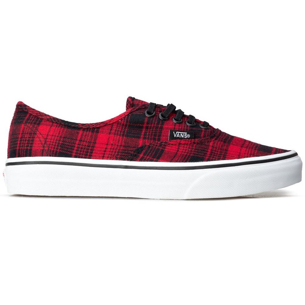 Vans Plaid Flannel Damen Schwarz Rot Sneaker Skate Schuhe VN0A348AM1U Gr.38,5