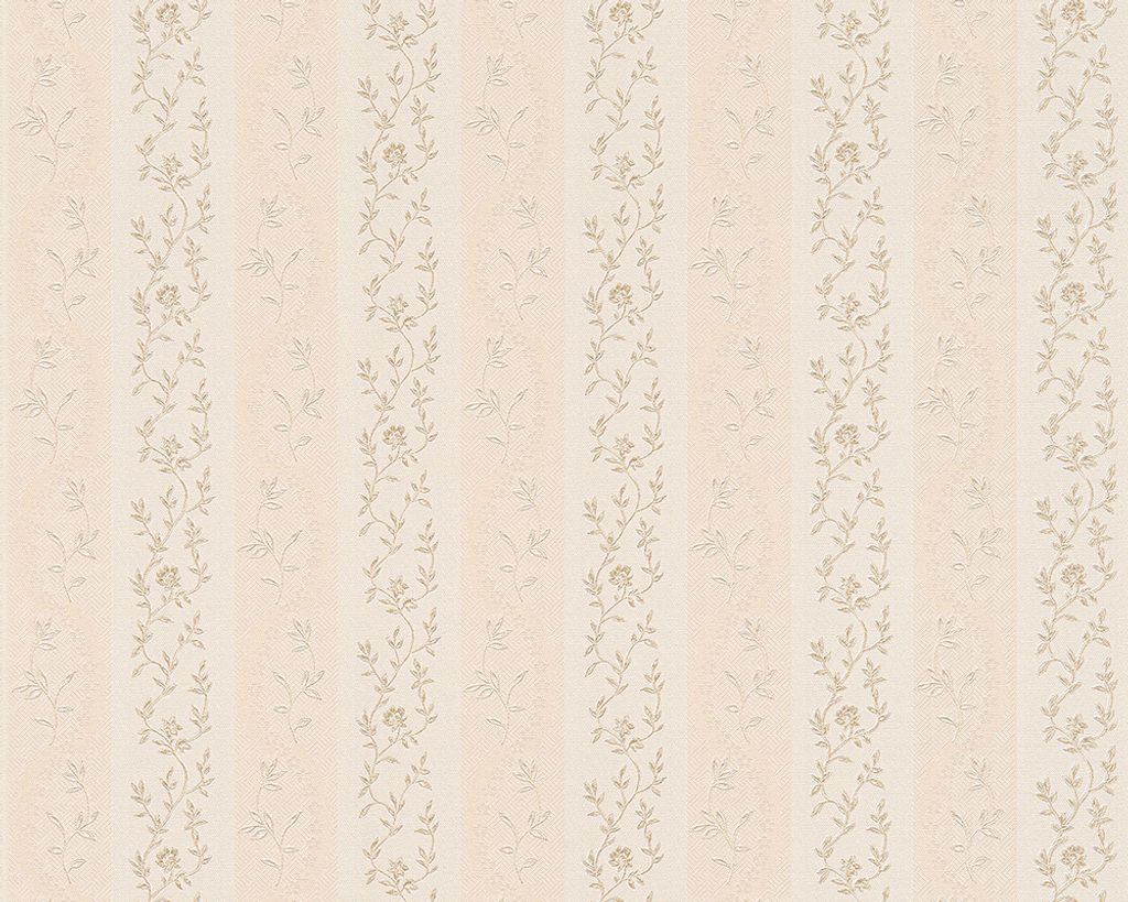 A.S. Création Satintapete Chateau 4, helles beigerot, 10,05 m x 0,53 m, 954843, 95484-3