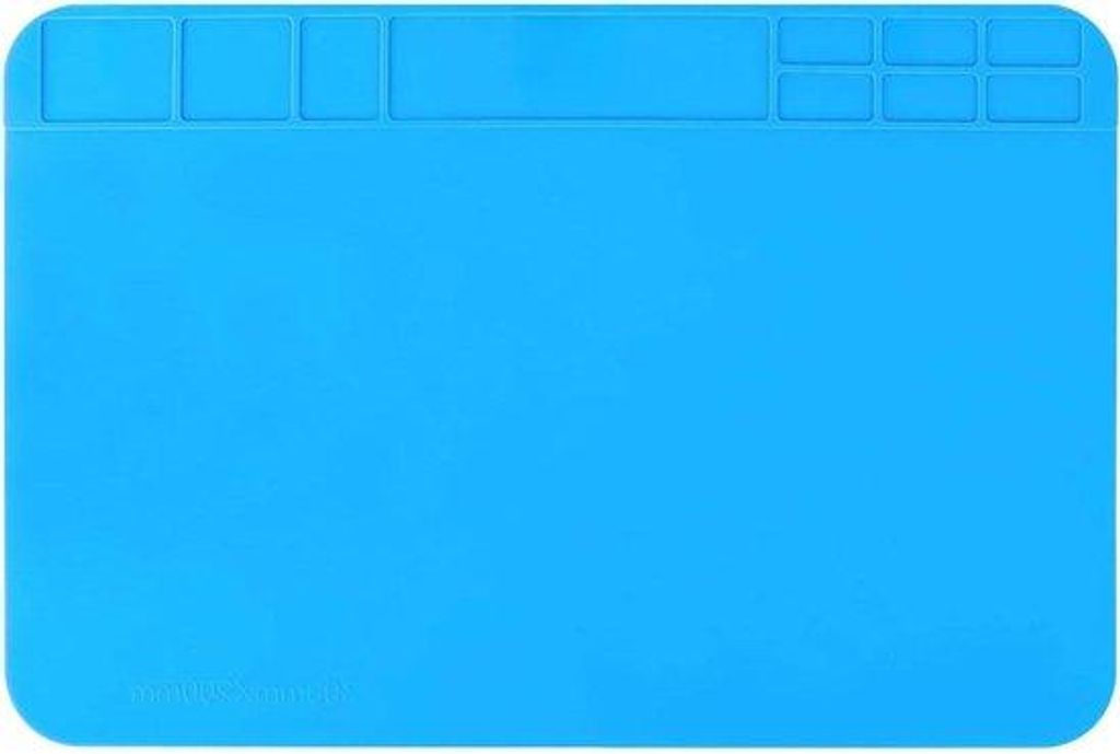 Silikonmat 34 x 23 cm für Reparatur und Arbeit an Uhren Smartphones und Laptops bis 500 °C