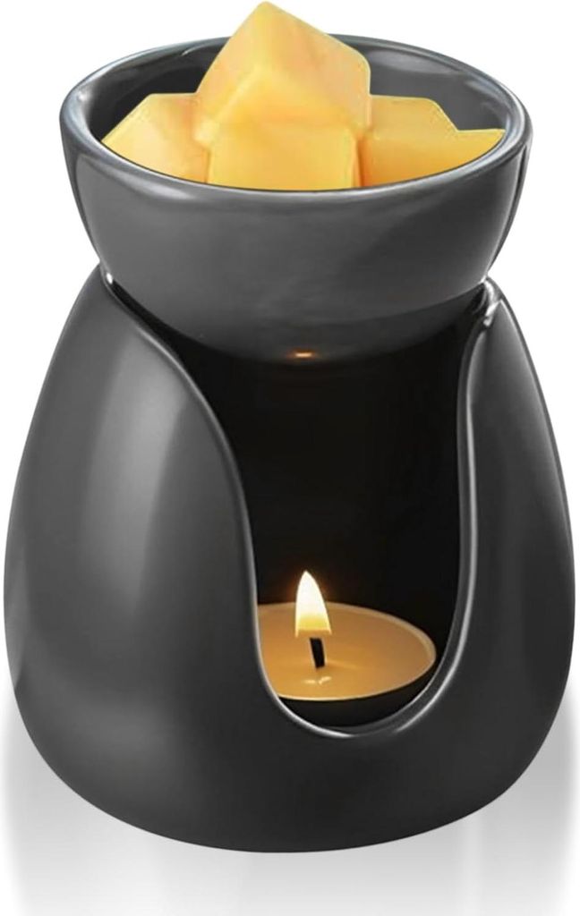 Duftlampe für ätherische Öle Keramik Diffusor, Aromatherapie Ofen, Kerzenhalter Weihnachten,Alles fürs Weihnachtsessen Festliche Atmosphäre sc...