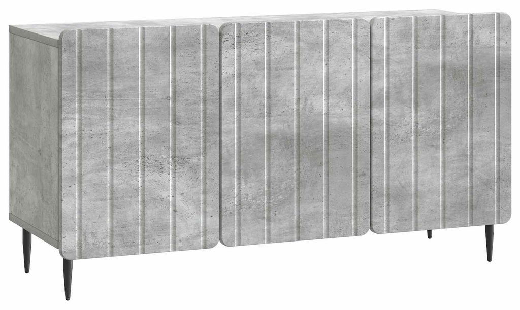 TV-Schränk Betongrau 99 x 34,5 x 52 cm Holzwerkstoff - TV-Schränke DE2208