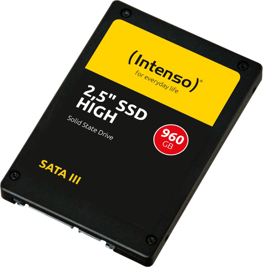 Intenso 2,5" SSD SATA III High Performance 960 GB Produktbild 