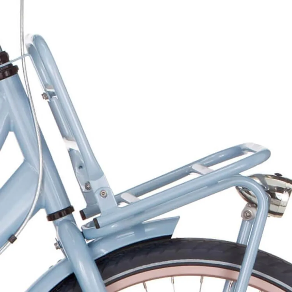 Support Frontal Cortina 24 U4 Bleu pour Porte-Bagages Avant de Vélo