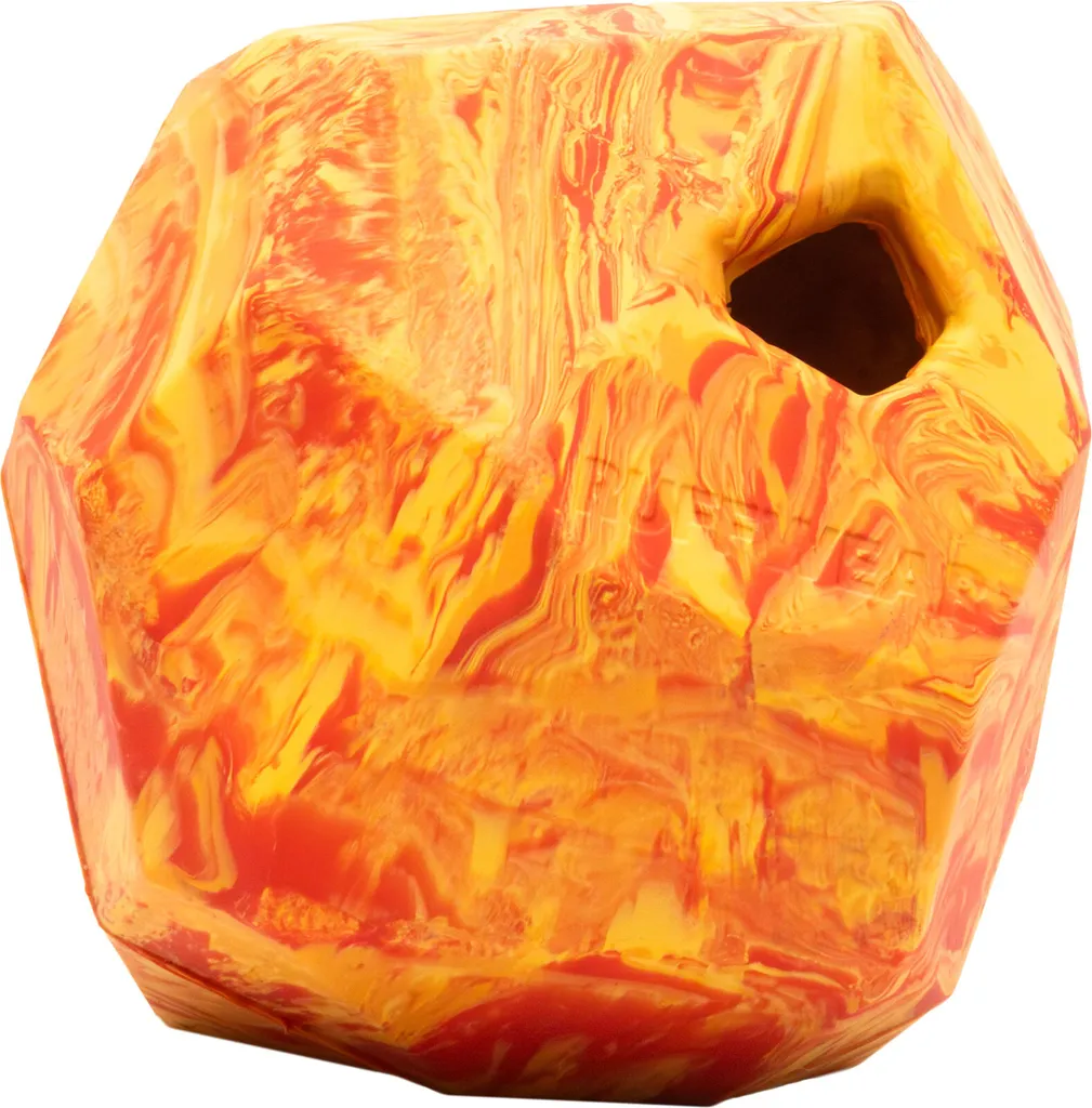 Jouet Distributeur de Croquettes Ruffwear Gnawt-a-Rock en Gomme Naturelle