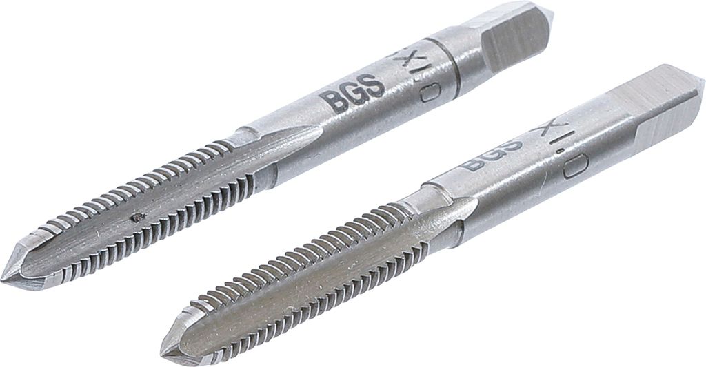 BGS Rubinetto M6 x 1,0 per prefinitura e finitura, 2 pezzi Immagine del prodotto 