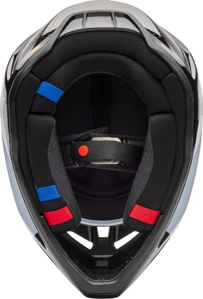 Casque Fox V3 Tine Noir M : Sécurité Maximale et Ventilation Anti-Buée - 6