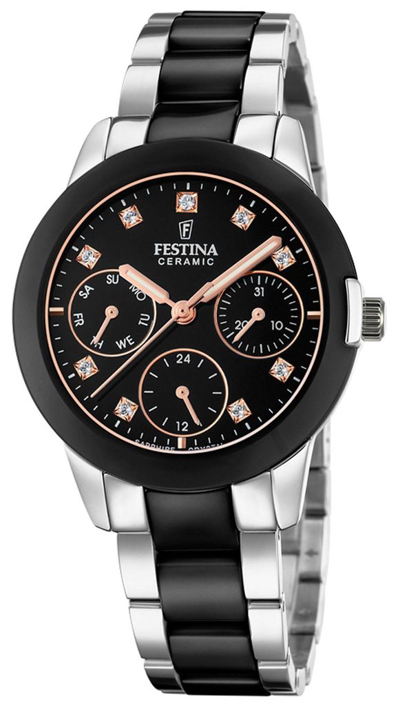 Festina montre femme céramique F20497/3 montre bracelet Image du produit 