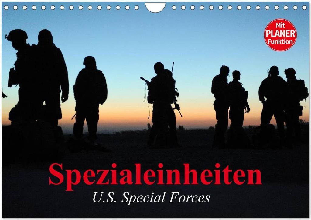 Spezialeinheiten - U.S. Special Forces (Wandkalender 2026 DIN A4 quer), CALVENDO Monatskalender