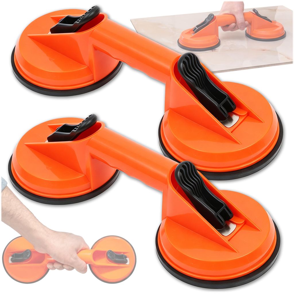 KRUMAD, lot de 2 ventouses pour carrelage, ventouses pour Image du produit 
