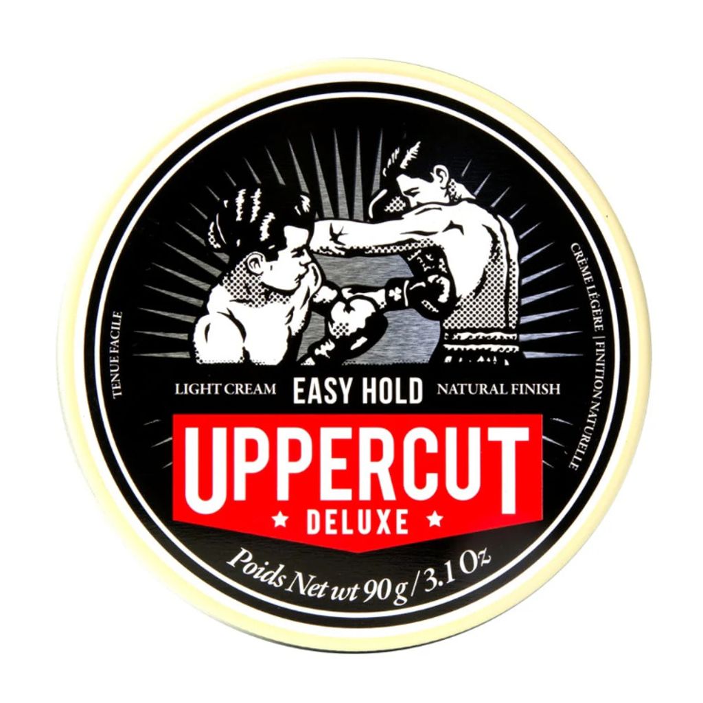 Uppercut Deluxe Easy Hold Haarpomade Stylingcreme – Leichter Halt, Natürliches Finish, Perfekt für Alle Haartypen und Längen, 90g