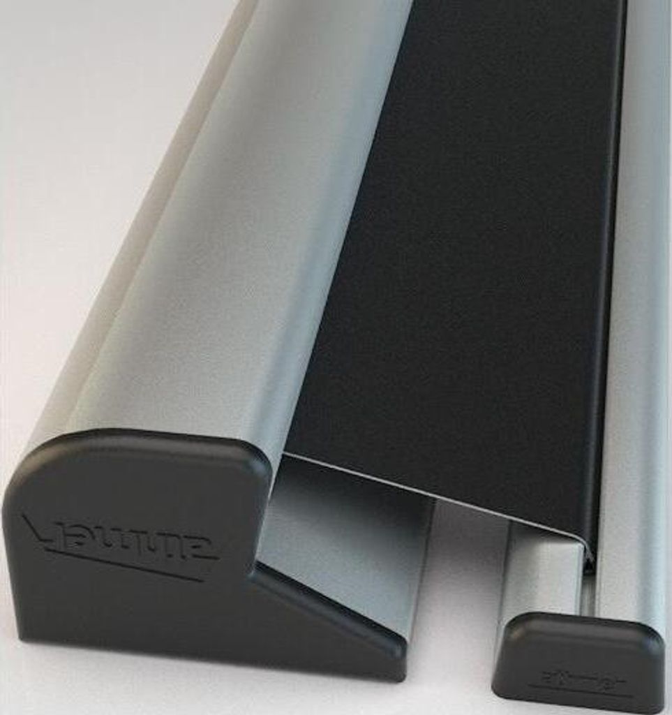 Athmer Fingerschutzprofil NR-30 Länge 1925mm Pofil Alu silber Schutzrollo schwarz - 5-801-1925-2109