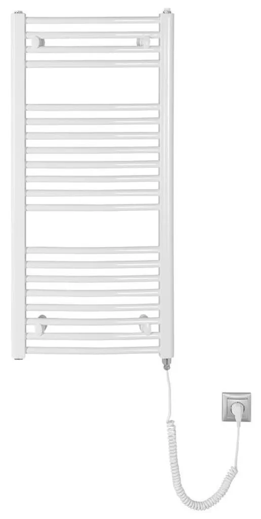 Radiateur Électrique 300W Orbit-E Blanc : Design Compact 450x960mm ILEO94T