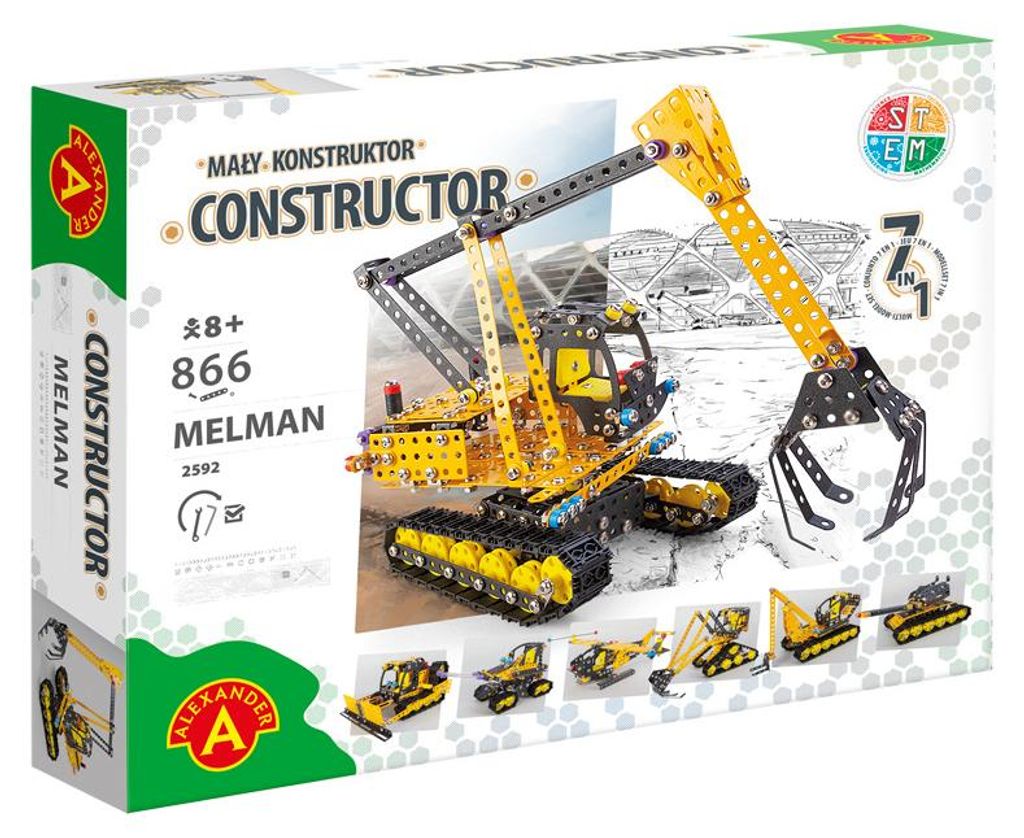 Kleiner Konstrukteur - Melman 7in1 ALEX Produktbild 