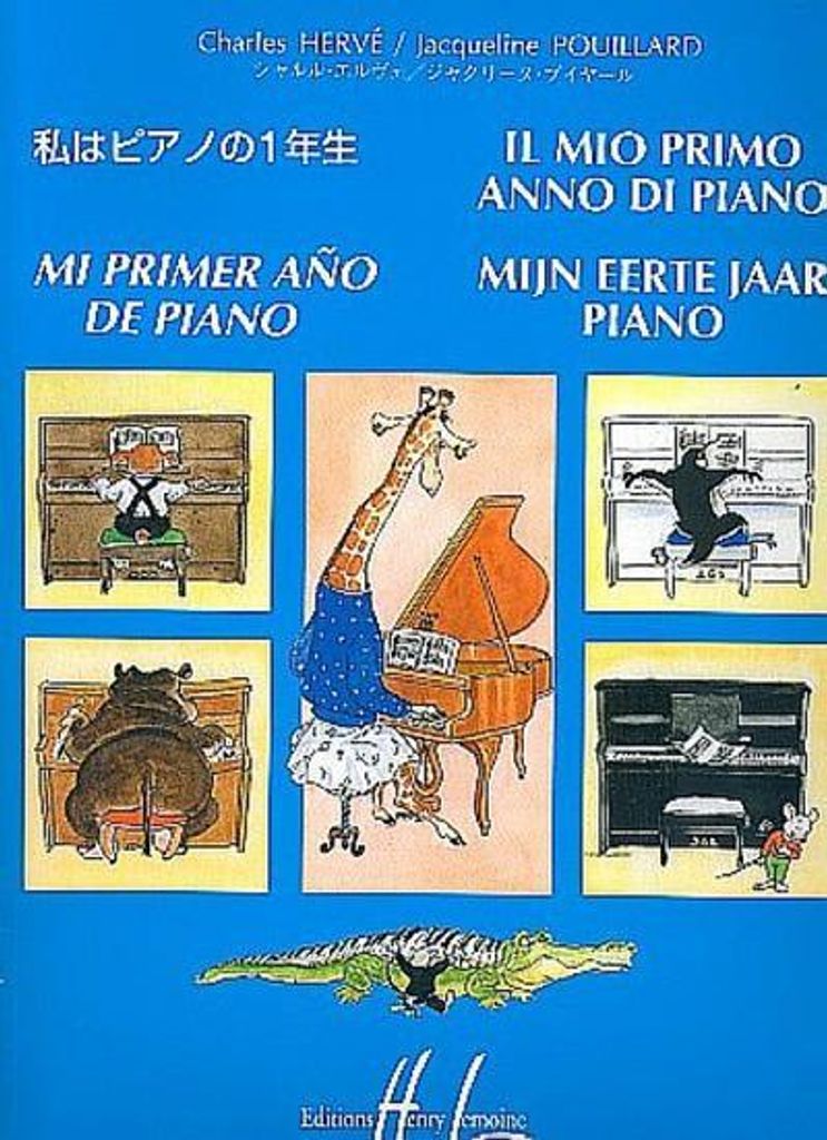 Il mio primo anno di piano (it/sp/nl/jap)