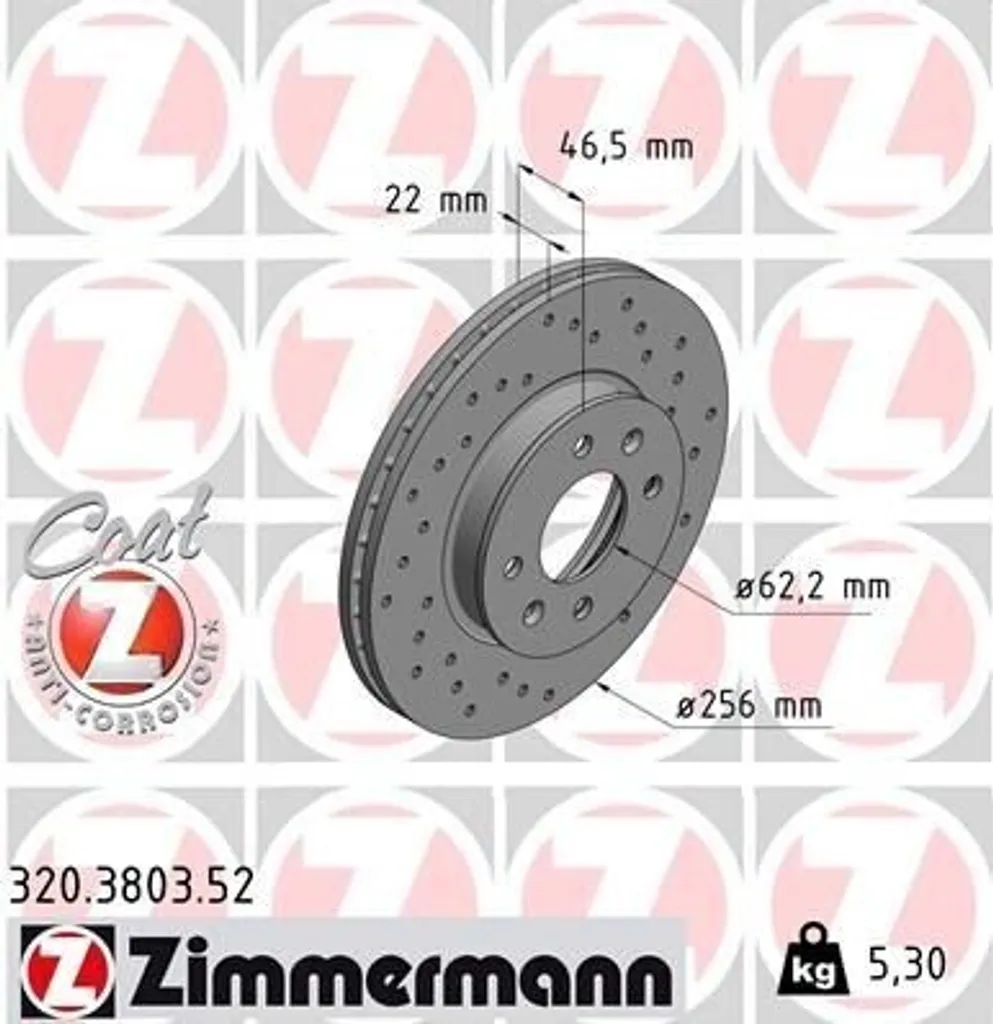 Disque de frein ZIMMERMANN : fini les vibrations sur i20 Accent Rio