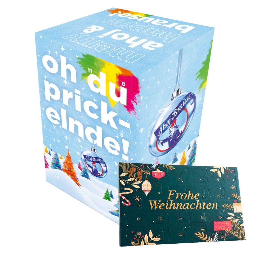 2er Weihnachtskalender Set – Ahoj Brause Adventskalender Produktbild 
