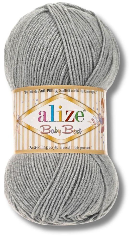Alize 1x 100g Baby Best Wolle, Antipilling, Uni, Häkeln, Stricken (344)