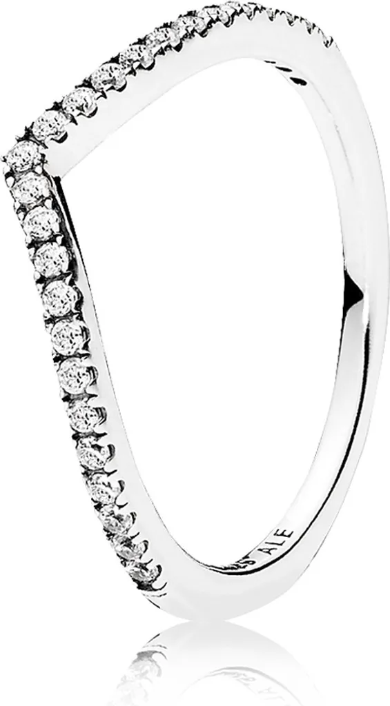Regala un Desiderio: Anello Pandora Spina di Pesce 196316CZ Argento