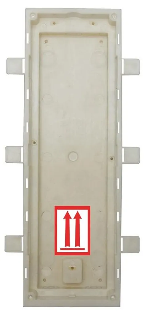 Boîtier encastré 2N IP Verso blanc pour installation domotique et design