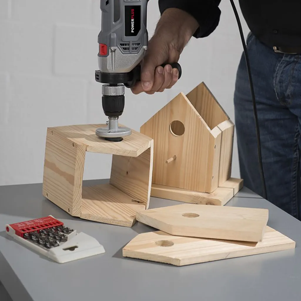 Perceuse à percussion 950W avec variateur de vitesse - Acier et Béton