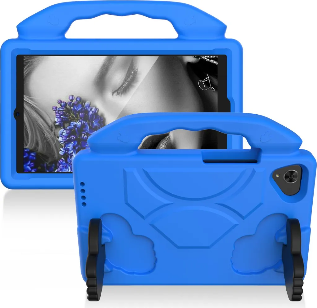 Custodia Bambini Samsung Tab A9 A7 Lite 8.7 Pollici - Antiurto Blu EVA