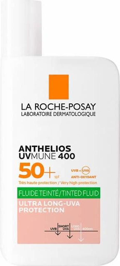 A product shot of a bottle of sunscreen.
