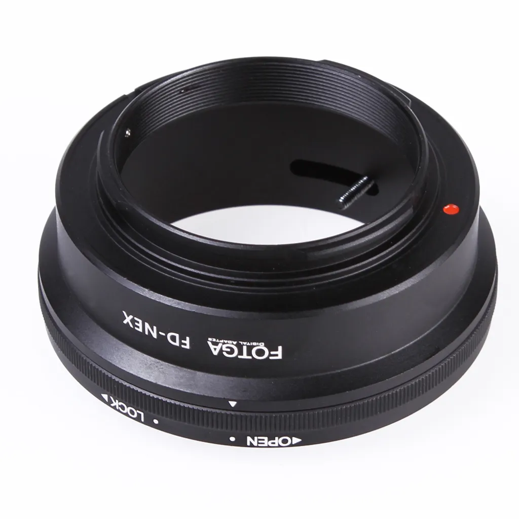 Monter objectif Canon FD sur Sony NEX sans jeu bague adaptation Fotga