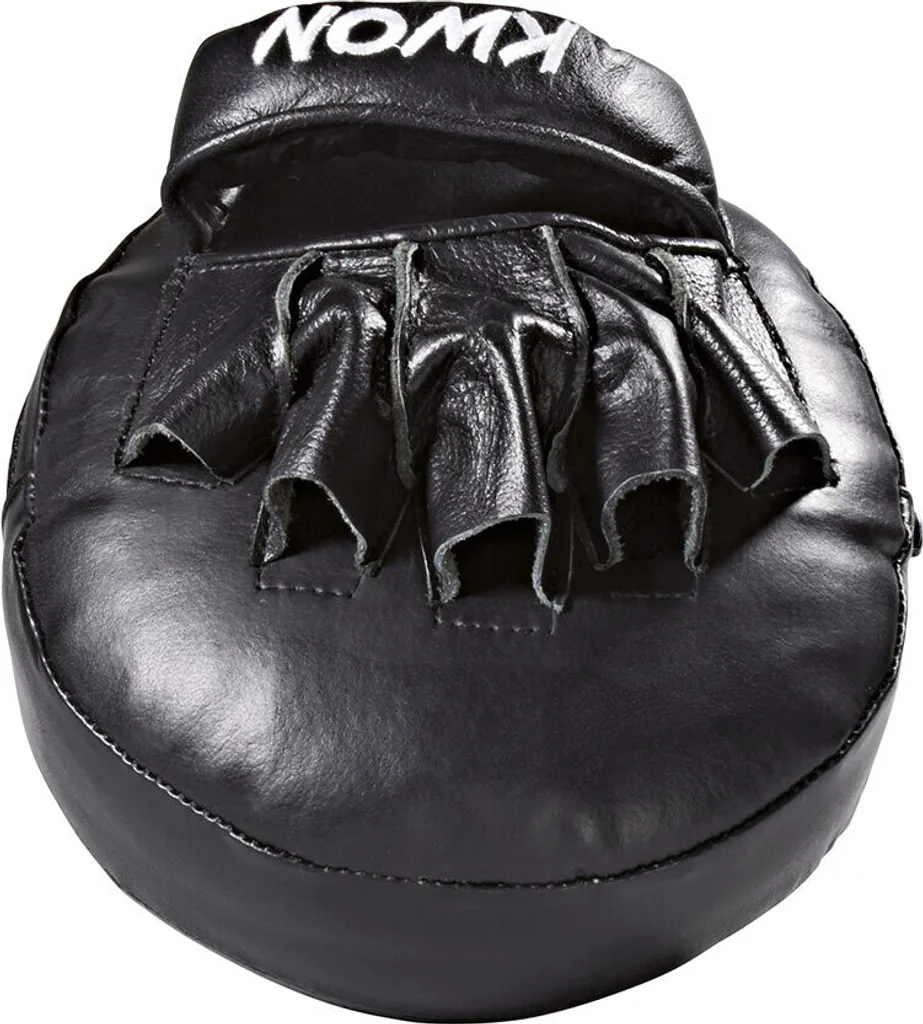 Coussin pour mitaine d'entraîneur de boxe absorption des chocs noir