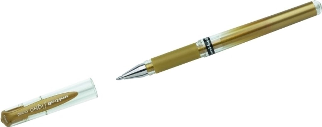 Faber Castell Uni Ball Signo Broad Gelroller Gelschreiber Gold