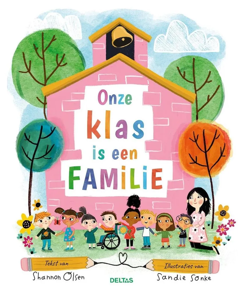 Deltas, notre classe est une famille - Album illustré pour l'école