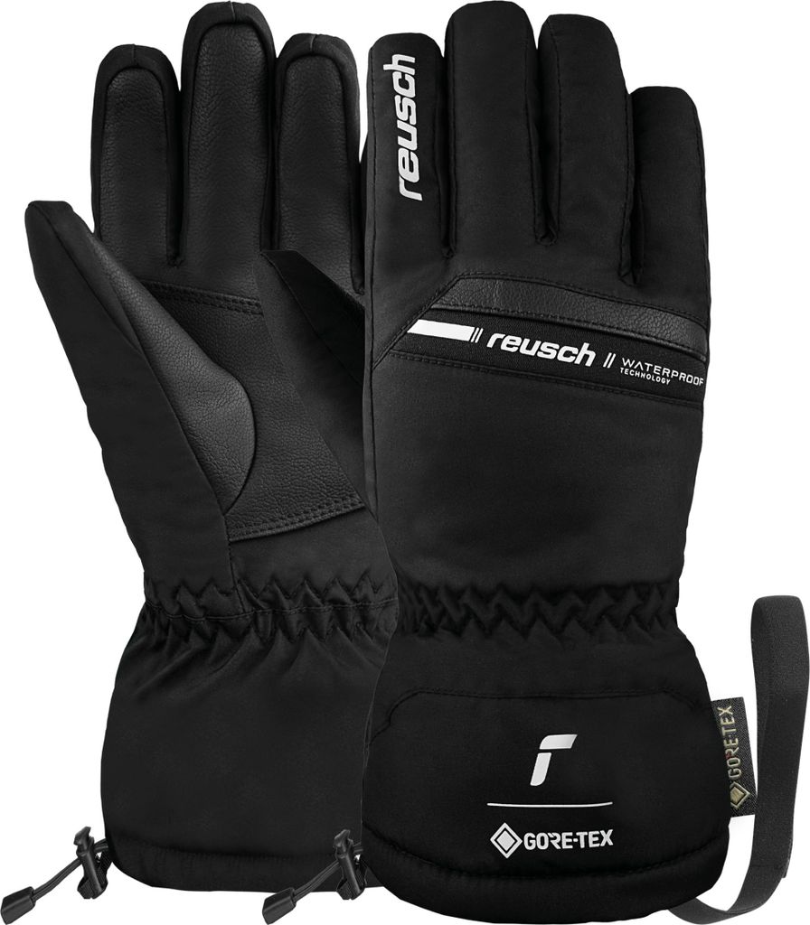 Reusch Fingerhandschuhe Sprint GORE-TEX Junior mit wasserdichter und atmungsaktiver Funktion 7701 black/white 4